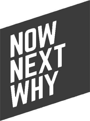 Now Next Why - Dark Logo